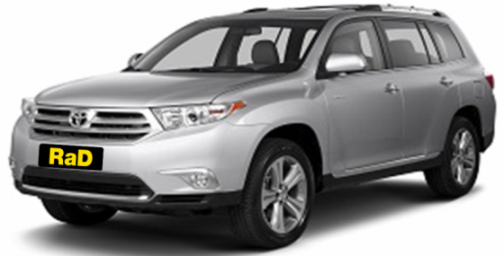 590 4wd Toyota Highlander